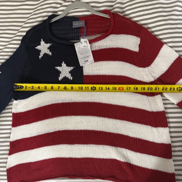 Wooden Ships FLAG ROLLNECK COTTON size X/L Cotton - Picture 5 of 9